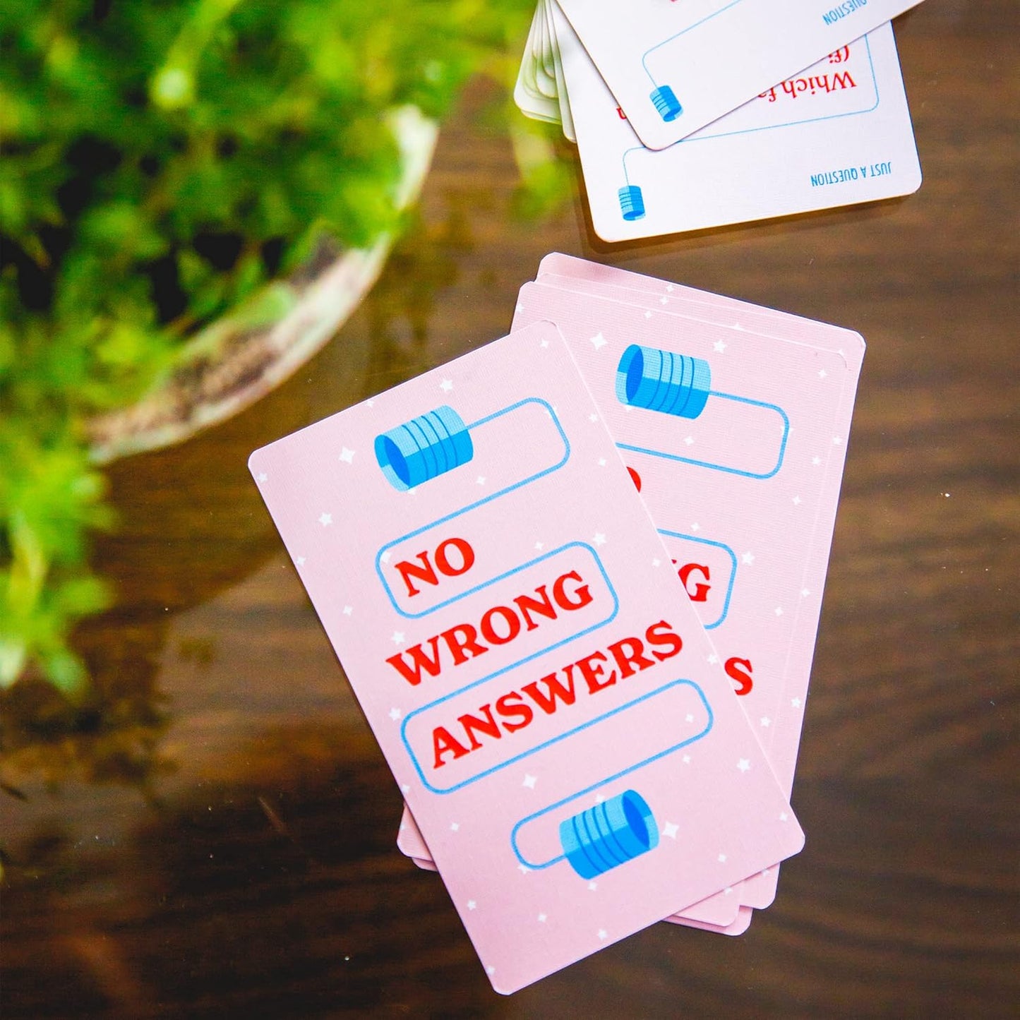 No Wrong Answers Junior - Hilarious Children's Card Game, Conversation Starter - Fun Activity for Family, Parties, Travel, Birthdays, Classroom, Camping, Team Building - Great Gift for Kids