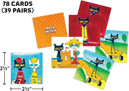 Edupress Pete the Cat Meow Match Game - 62075
