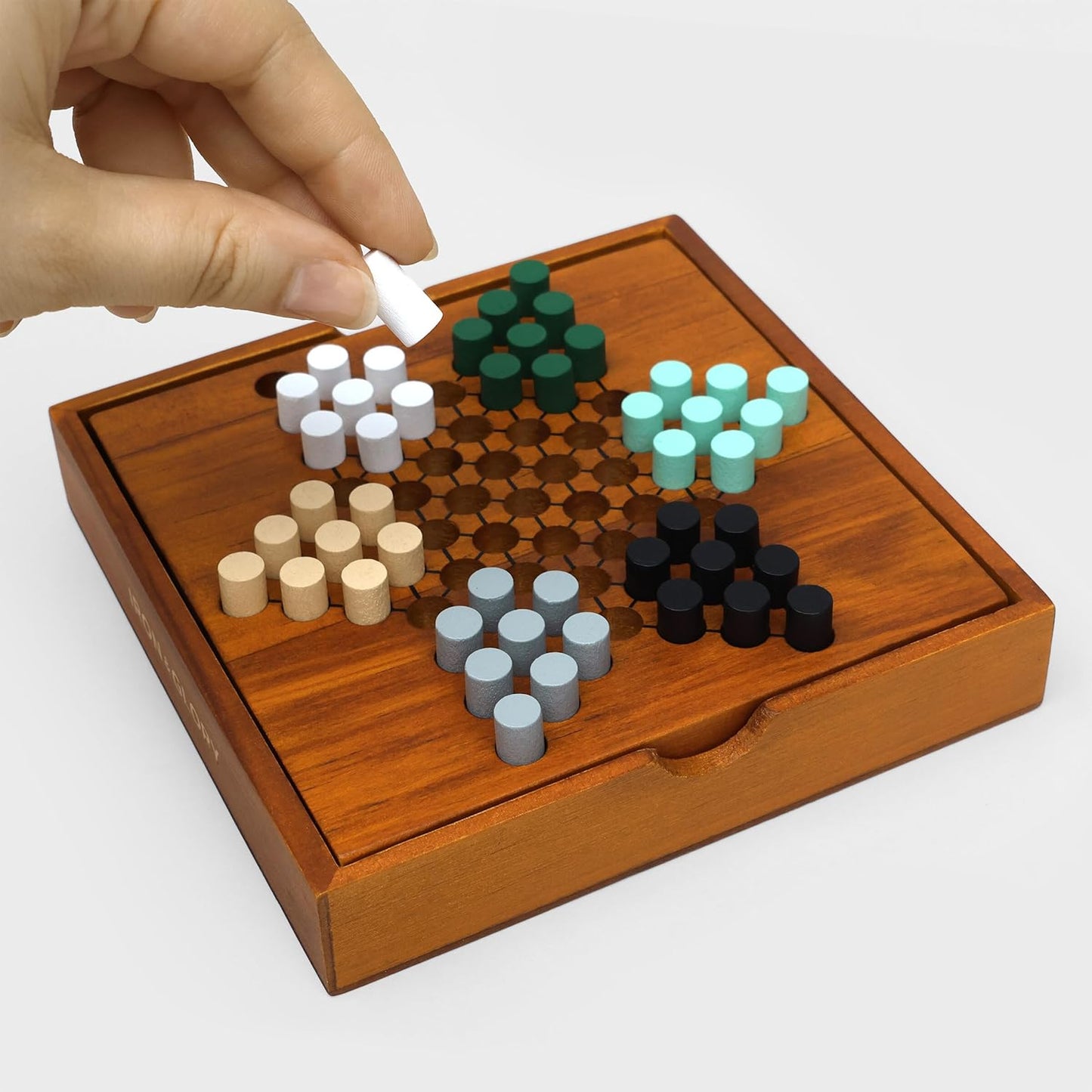 Iron & Glory Shapeshifter Wooden Board Game | Board Games for Family Night | Coffee Table Decor | Family Board Games & 3D Puzzle | Puzzle Board & Wooden Living Room Decor