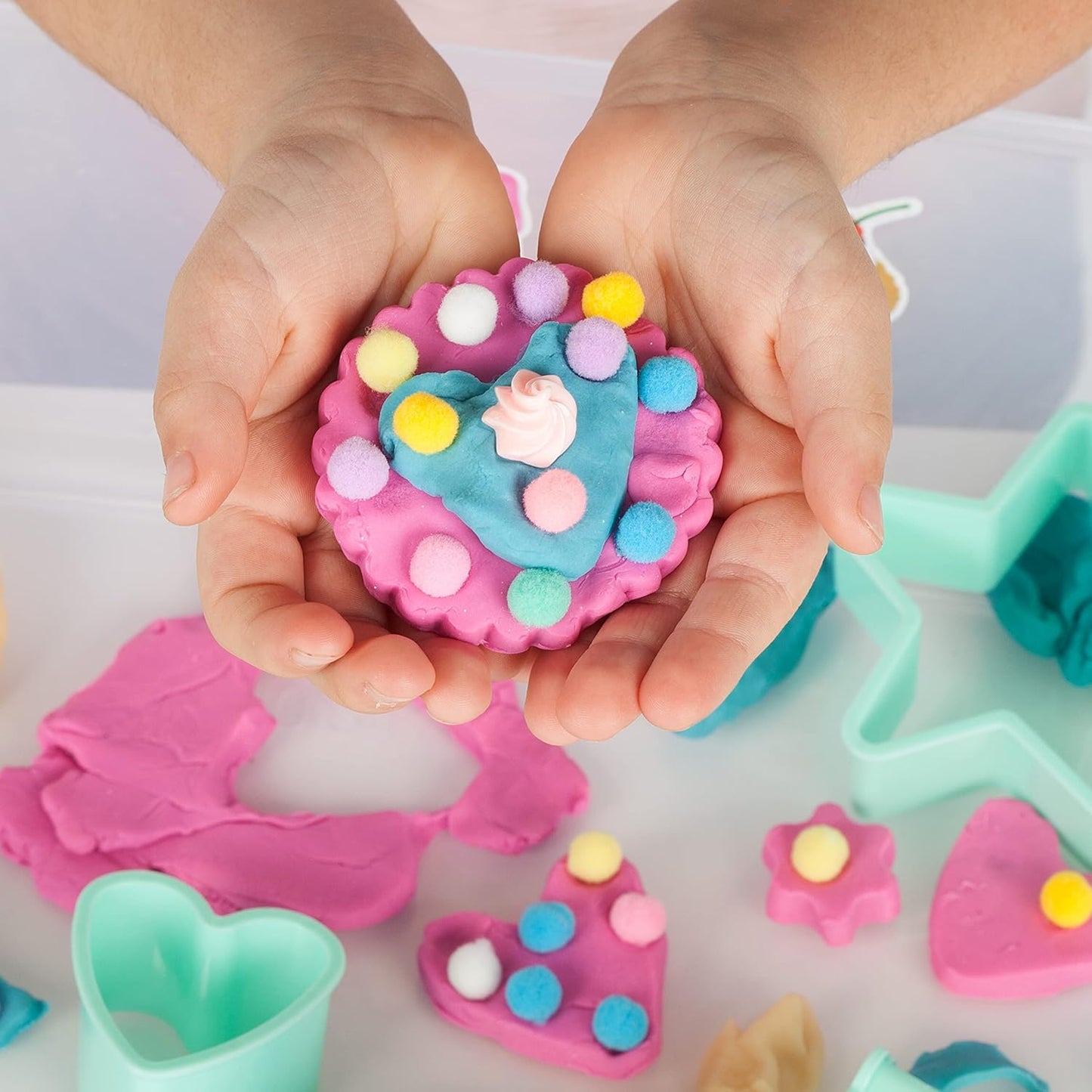 Creativity for Kids Sensory Bin: Dinosaur Dig - Toddler Sensory Toys, Sensory Bin Filler and Toddler Activities for Boys and Girls, Dinosaur Toys for Kids Ages 3-5+