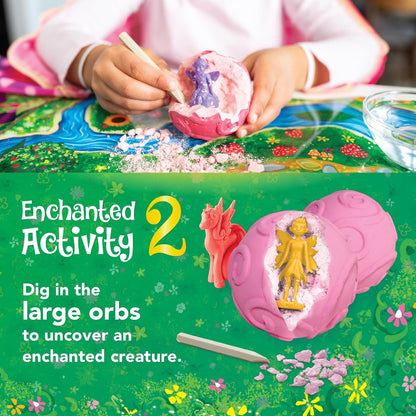Dig It Up! Enchanted Fairy Dig Discovery Kit - Includes Fairy Wings, 3 Fairy Orbs & Digging Tools