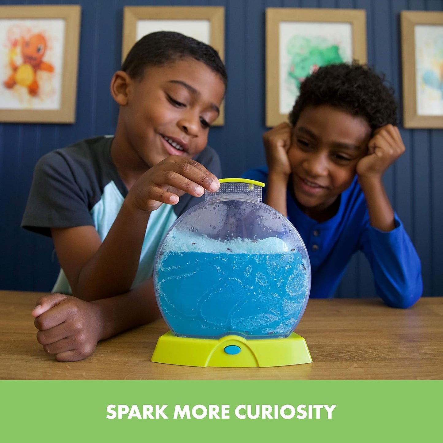Educational Insights GeoSafari Day 'N' Night Ant Factory - Ant Farm For Kids with Live Ants, Kids Science Kit, At Home Bug Kit, Light-Up Habitat for Viewing Ants, Nature Toy Starter Kits for Ages 7+