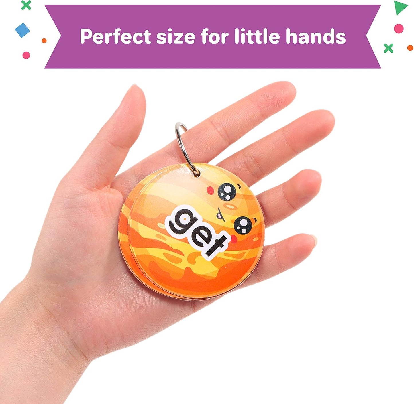 Solar Sight Words Flash Cards Kindergarten - 220 Reading Flash Cards for Kids Ages 4-8, Kindergarten Homeschool Supplies, Learn to Read Games for Kids Ages 5-7, 220 Dolch Sight Words