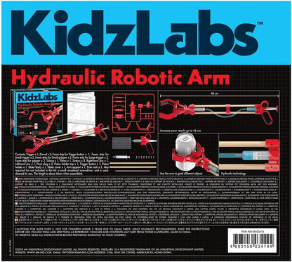 4M Hydraulic Robot Arm Kids Science Kit, Model:4106