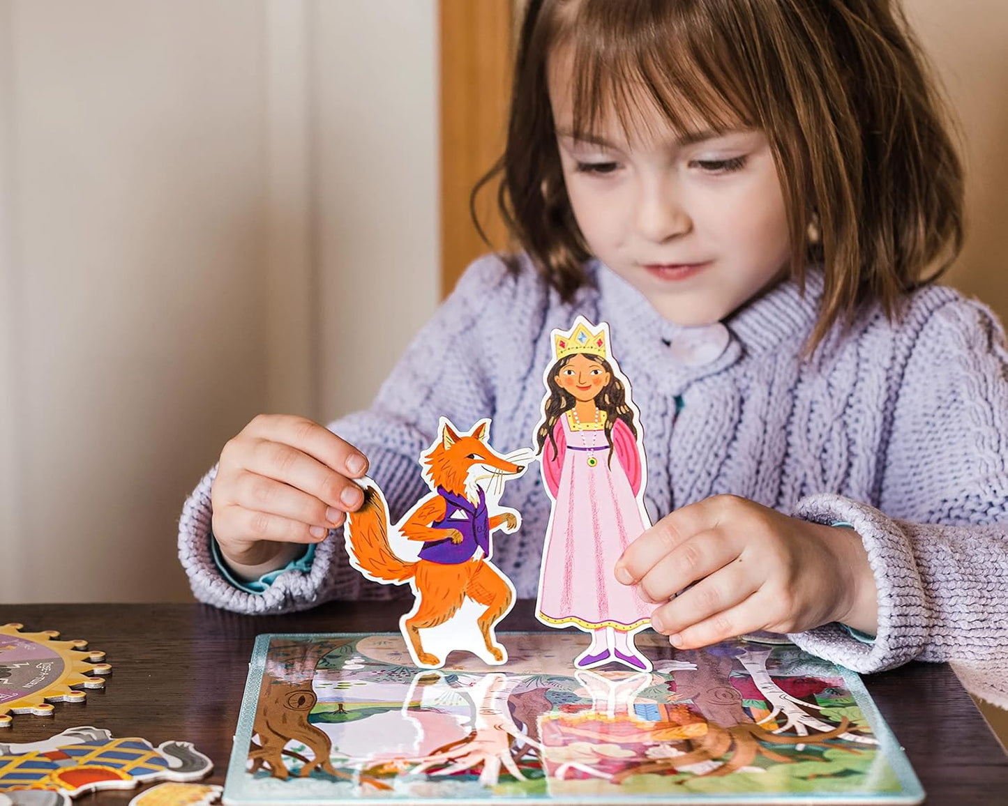 eeBoo Build a Robot Spinner Game - Award Winning Number Matching Robot Building Game, Screen-Free Fun for 2-4 Players, Kids Ages 3 and up