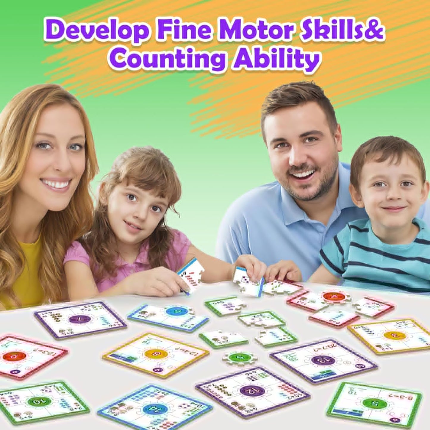 Edulok Math Games for Kids 5-7, Addition and Subtraction Educational Games, Kindergarten Learning Activities, Classroom Must Haves
