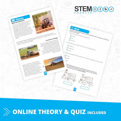 ENGINO- Inventor STEM Toys, Robotorized GinoBot, Construction Toys for Kids 9+, STEM Building Toys, STEM Projects, Gifts for Boys & Girls
