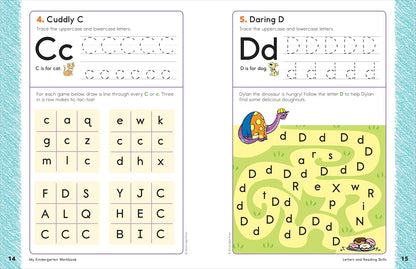 My Kindergarten Workbook: 101 Games and Activities to Support Kindergarten Skills, for Kids Ages 5-6