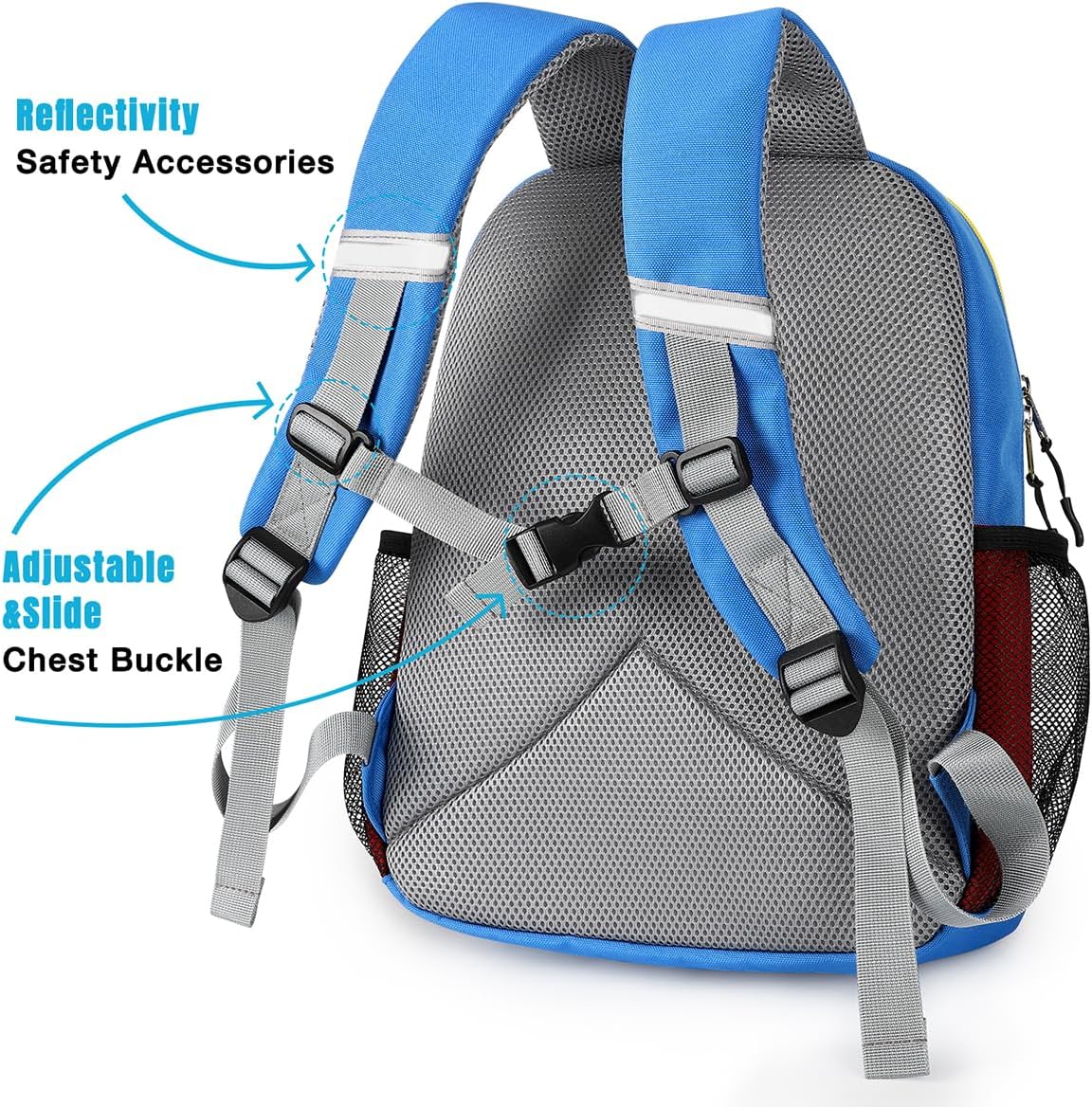 STEAMEDBUN Toddler Backpack Leash for 1-3: Backpack with Leash for Boys Girls - Anti-Lost Harness Backpack for Walking