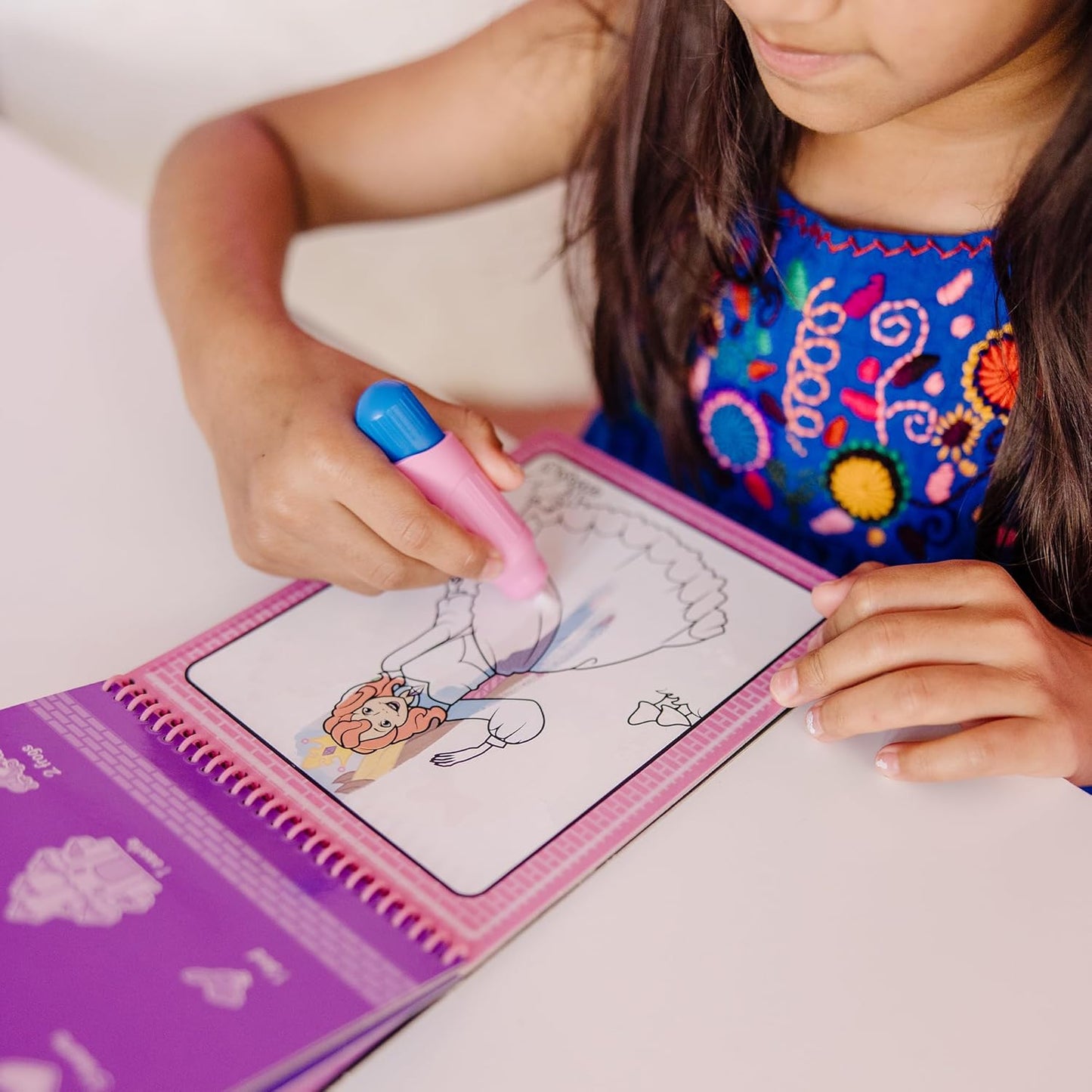 Melissa & Doug On The Go Water Wow! Mess Free Coloring Book, Reusable Water-Reveal Activity Pad, Vehicles, Travel Toys, Party Favors, for Toddlers & Kids Ages 3+ - FSC Certified