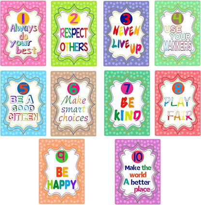 48 Pieces Cursive Alphabet and Number Back to School Bulletin Board Set, Cursive Letter Formation Cards, Early Learning Posters Cards for Kindergarten Primary Classroom Wall Décor(Cursive Style)