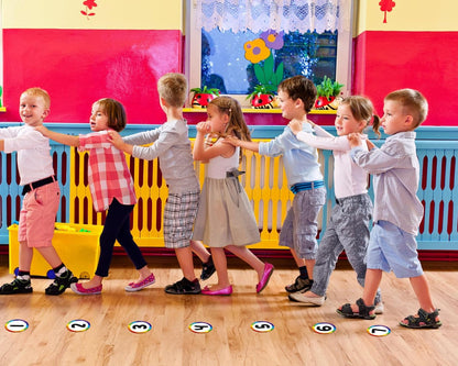 WhatSign Line up Spots for Classroom Floor - 36Pcs Floor Numbers for Classroom Lining up Number Stickers for Back to School Kindergarten Preschool Elementary Supplies