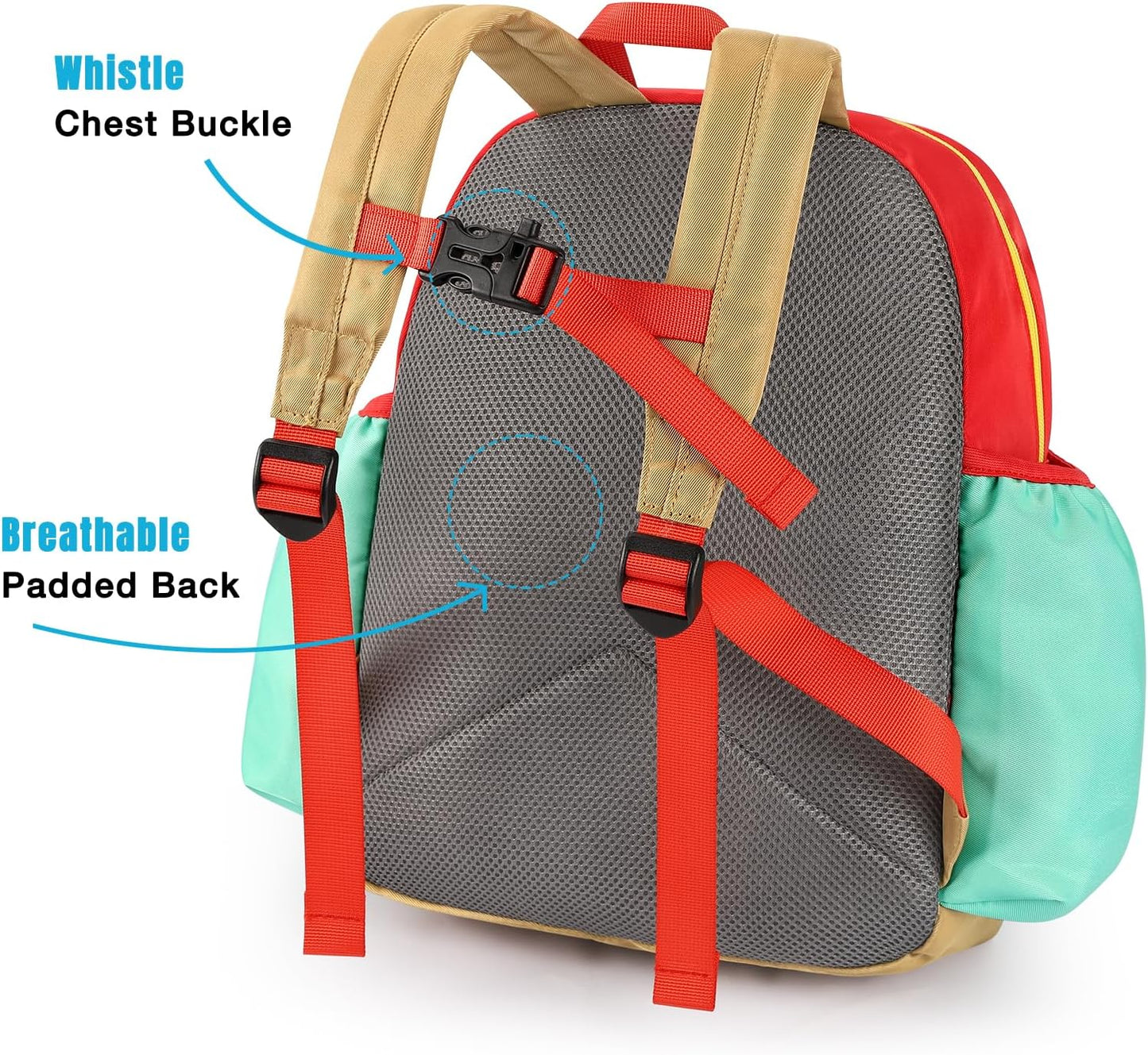 STEAMEDBUN Backpack Leash for Toddlers 1-3: Baby Backpack with Leash for Boys Girls - Anti-Lost Harness for Walking