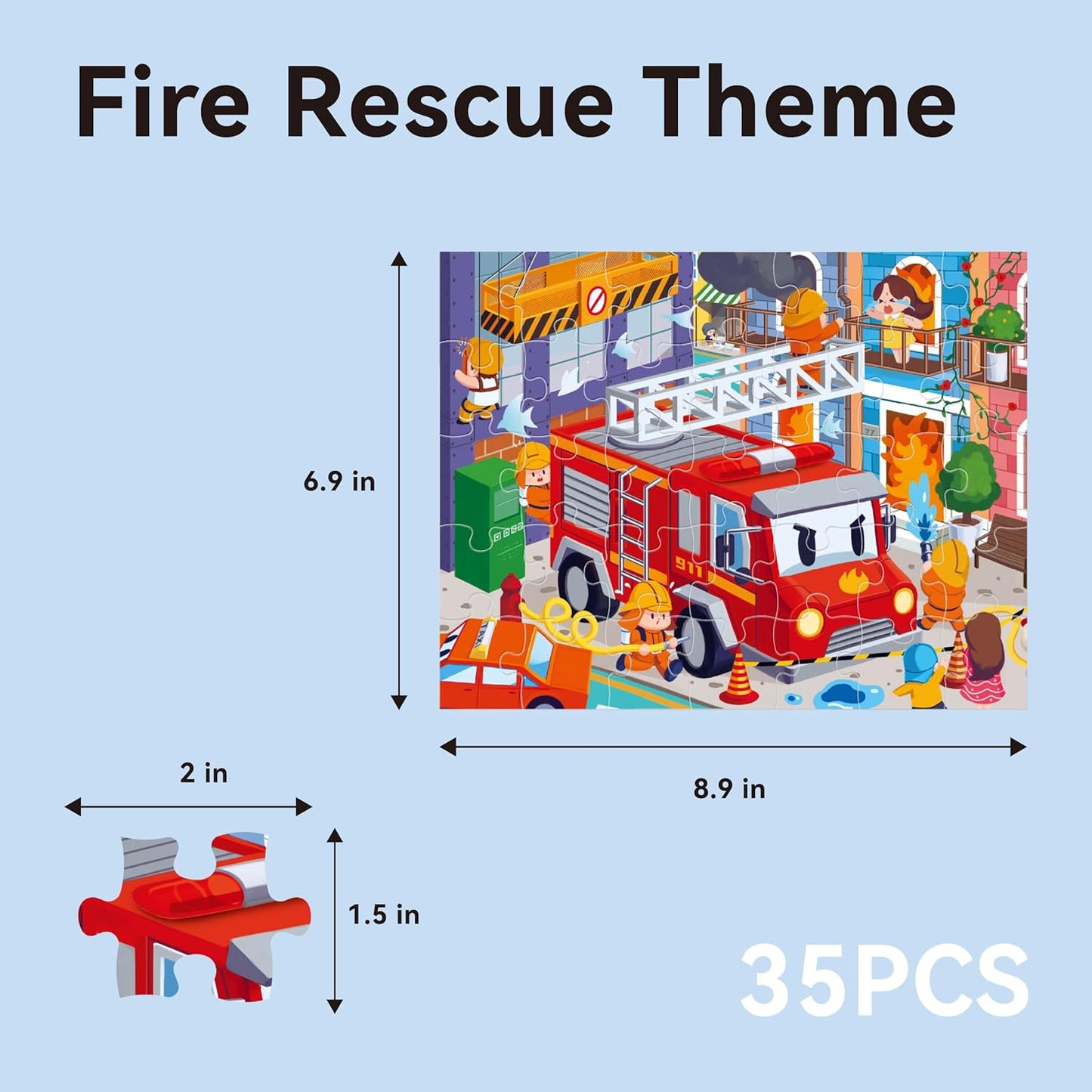 Dotimo 4-Pack Dinosaur Puzzles for Kids Ages 3-5, Progressive Learning Puzzles with Storage Box – 24/30/35/48 Piece Educational Games for Toddlers, Family Activities & Gifts