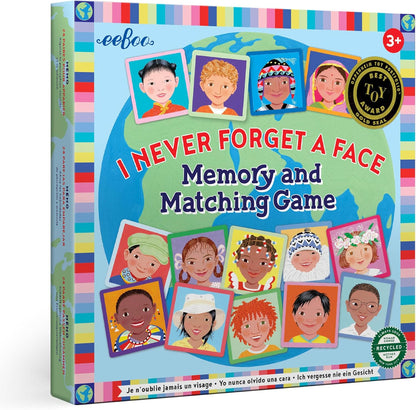 eeBoo: Memory and Matching Game - Life on Earth- 24 Pairs, Develops Recognition, Concentration, Memory & Vocabulary Skills, Age 3+