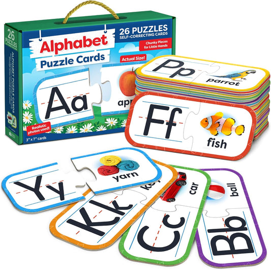 Number Puzzle Kindergarten Math Games - Number Matching Puzzle - 20 Sets Learning Numbers Puzzles - Counting Toys for Toddlers Kids Ages 3-5 - Educational Toys Preschool Learning Activities
