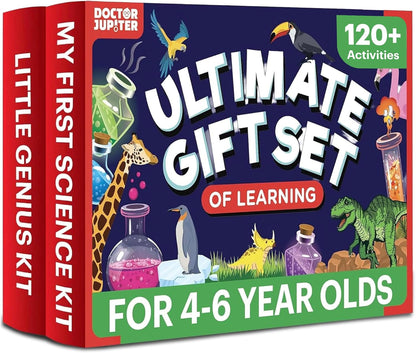 Doctor Jupiter Ultimate Science Kit, Chemistry Set for Kids Ages 8-9-10-11-12-13-14 | Birthday Gift Ideas for Boys & Girls 8+ Years Old | STEM Toy with 135+ Experiments | Learning & Educational Kits