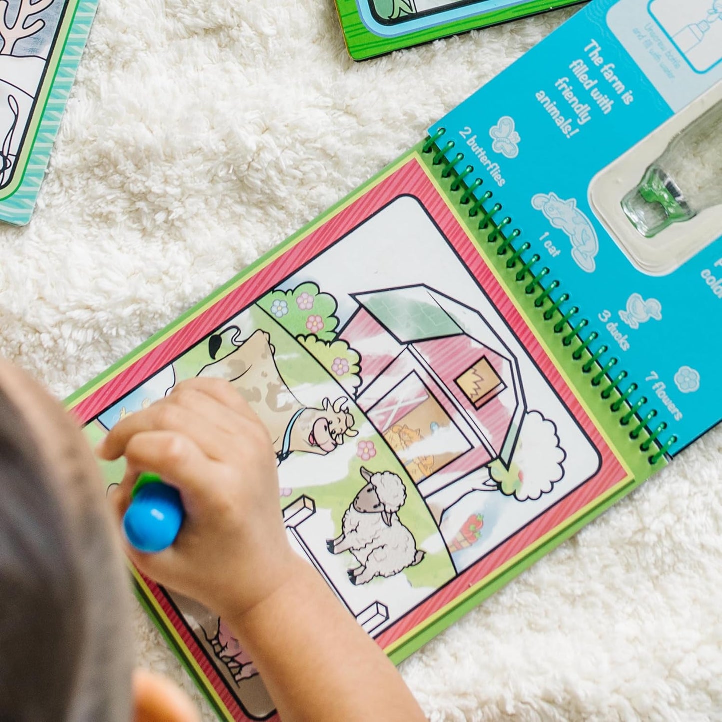 Melissa & Doug Water Wow! Reusable Water-Reveal Activity Pad 2-Pack - Vehicles, Animals Travel Toys, Party Favors, Mess Free Coloring Books for Kids Ages 3+ - FSC Certified