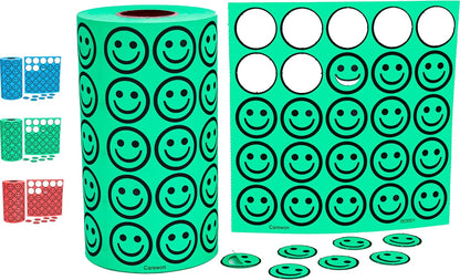 2500 Bingo Chips, Blue (1 of 3 Colors), 3/4", Counting Chips, Math Counter, Reusable or Disposable