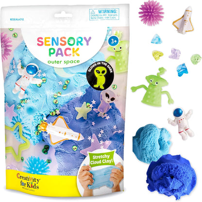 Creativity for Kids Sensory Pack: Farm, Sensory Toys for Toddlers, Pretend Play Farm Animals for Kids, Toddler Travel Toys & Spring Crafts (Ages 3+)