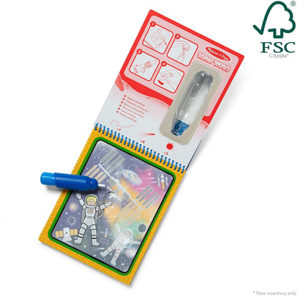 Melissa & Doug On The Go Water Wow! Mess Free Coloring Book, Reusable Water-Reveal Activity Pad, Vehicles, Travel Toys, Party Favors, for Toddlers & Kids Ages 3+ - FSC Certified
