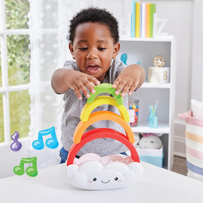 Kidoozie Lights ‘n Sounds Shape Sorter - Toddler Toy for Ages 9-24 Months - Helps Develop Hand-Eye Coordination and Problem Solving Skills!