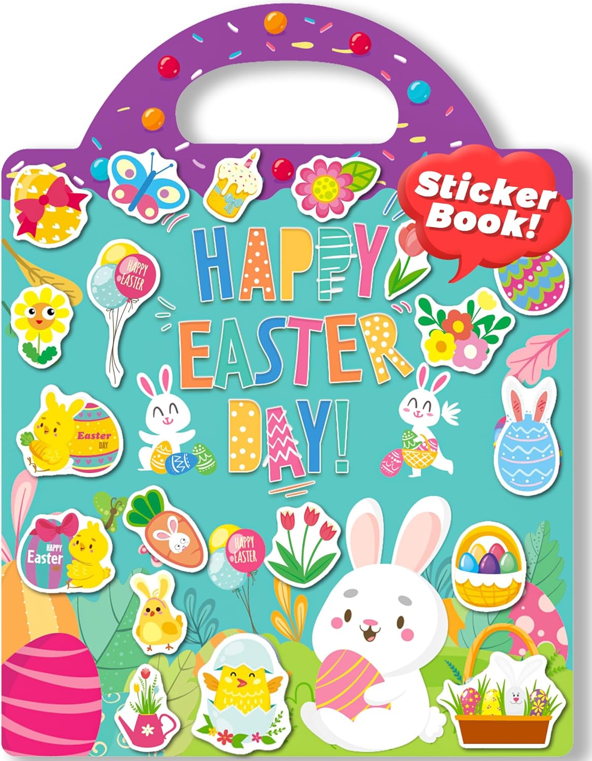 Halloween Sticker Books for Kids, Reusable Sticker Books for Toddlers, Halloween Travel Toys Acticities Crafts Birthday Gifts for Boys Girls Kids