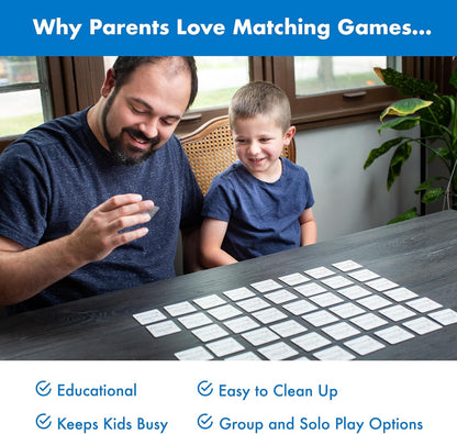 Wonder Forge Eric Carle Matching Game For Boys & Girls Age 3 To 5 - A Fun & Fast Animal Memory Game