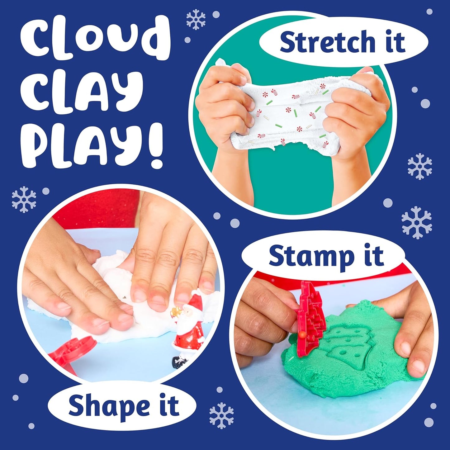 Creativity for Kids Sensory Pack: Christmas - Activities for Kids, Toddler Stocking Stuffers & Sensory Bin Filler, Travel Toys for Toddlers (Ages 3+)