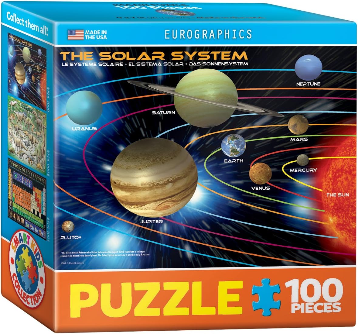The Solar System 100 Piece Jigsaw Puzzle - Colors A