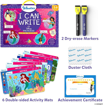 Skillmatics I Can Write PAW Patrol - Reusable Preschool Learning Activities, Educational Toy and Game, Back to School Supplies, Gifts for Students, Kids, Toddlers Ages 3, 4, 5, 6