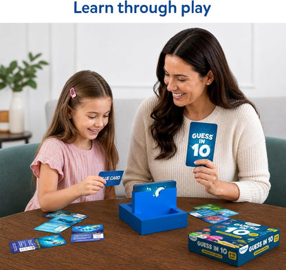 Skillmatics Guess in 10 NASA Space, Perfect for Boys, Girls, Kids & Families Who Love Card Games, Educational Toys, Travel Games, Gifts for Ages 8, 9, 10 and Up