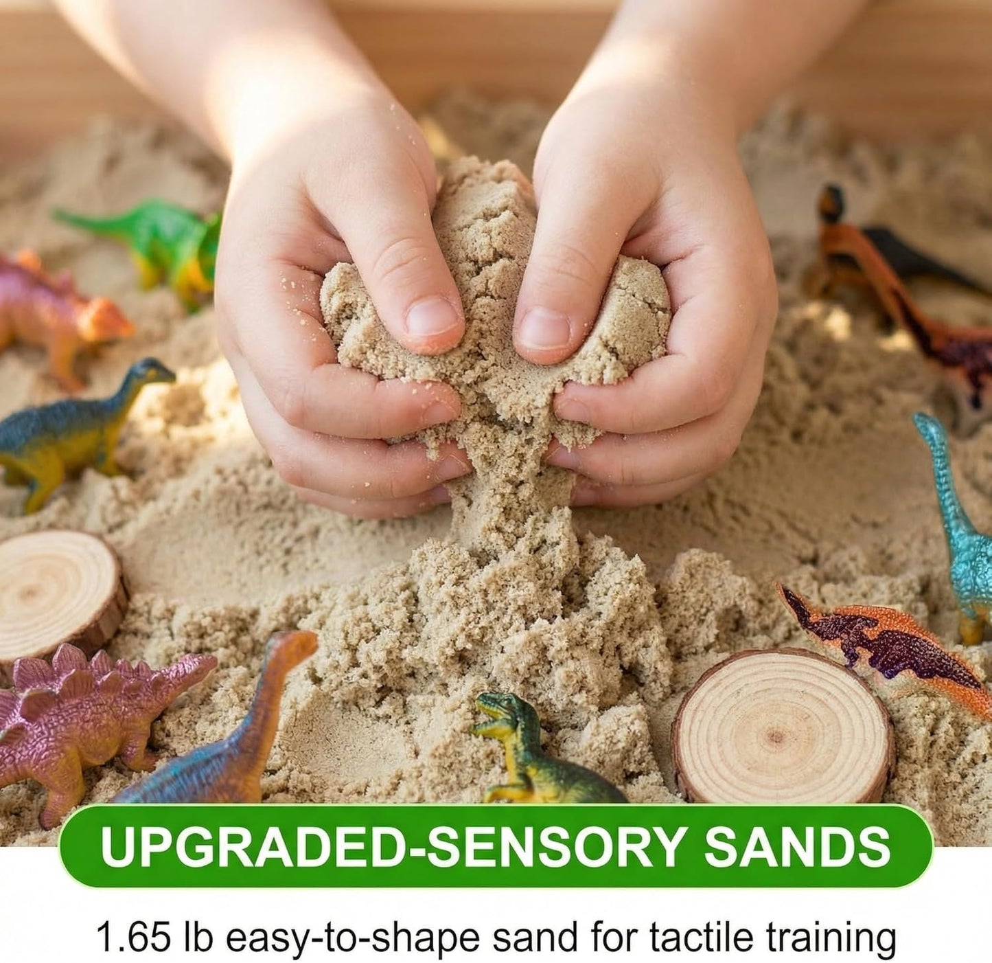 Galaxy Sensory bin, Gemstone Dig Kit,Galaxy Excavation Gem Kit with 5 Real Gemstones for Kids,Space Planet Toys STEM Science Kits,Alien Sandbox Play Set for Girls Boys 3 4 5 6 Years Old