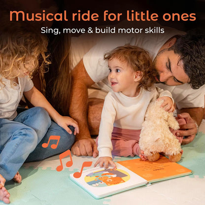Cali's Books Alphabet Book for Toddlers 1-3 - Learn ABC, Musical Books for Kids, Interactive Talking Baby Toddler Sound Book, Educational Song Learning Toys, Singing and Speech Music Toy for Babies