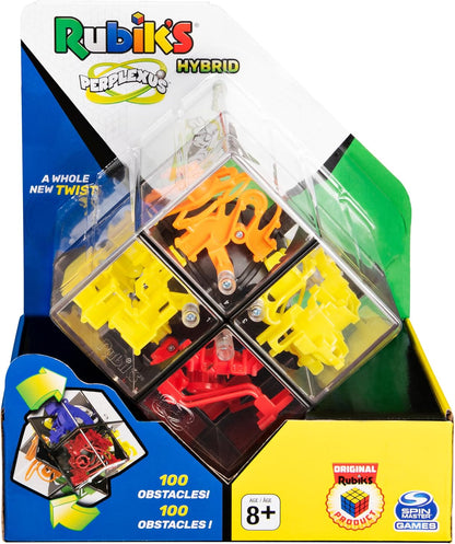Rubik’s Perplexus Fusion 3x3 Gravity 3D Maze Game Brain Teaser Puzzle Ball | Anxiety Relief Items Cool Stuff | Sensory Toys for Adults & Kids Ages 8+