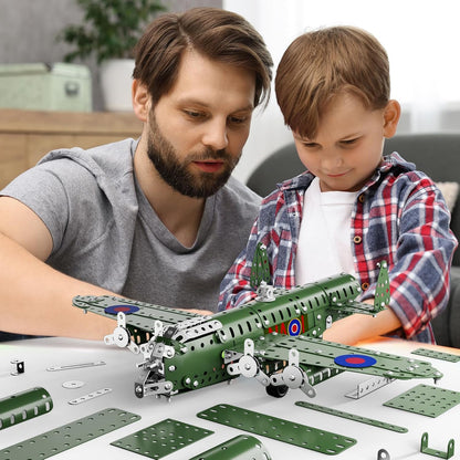 Lucky Doug STEM Building Projects Model Truck Set - Building Toys for Kids Ages 8-12, Assembly Science Army Toys for Boys 8 9 10 11 Years Old