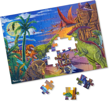 Melissa & Doug Land of Dinosaurs Jigsaw Puzzle (60 pcs)