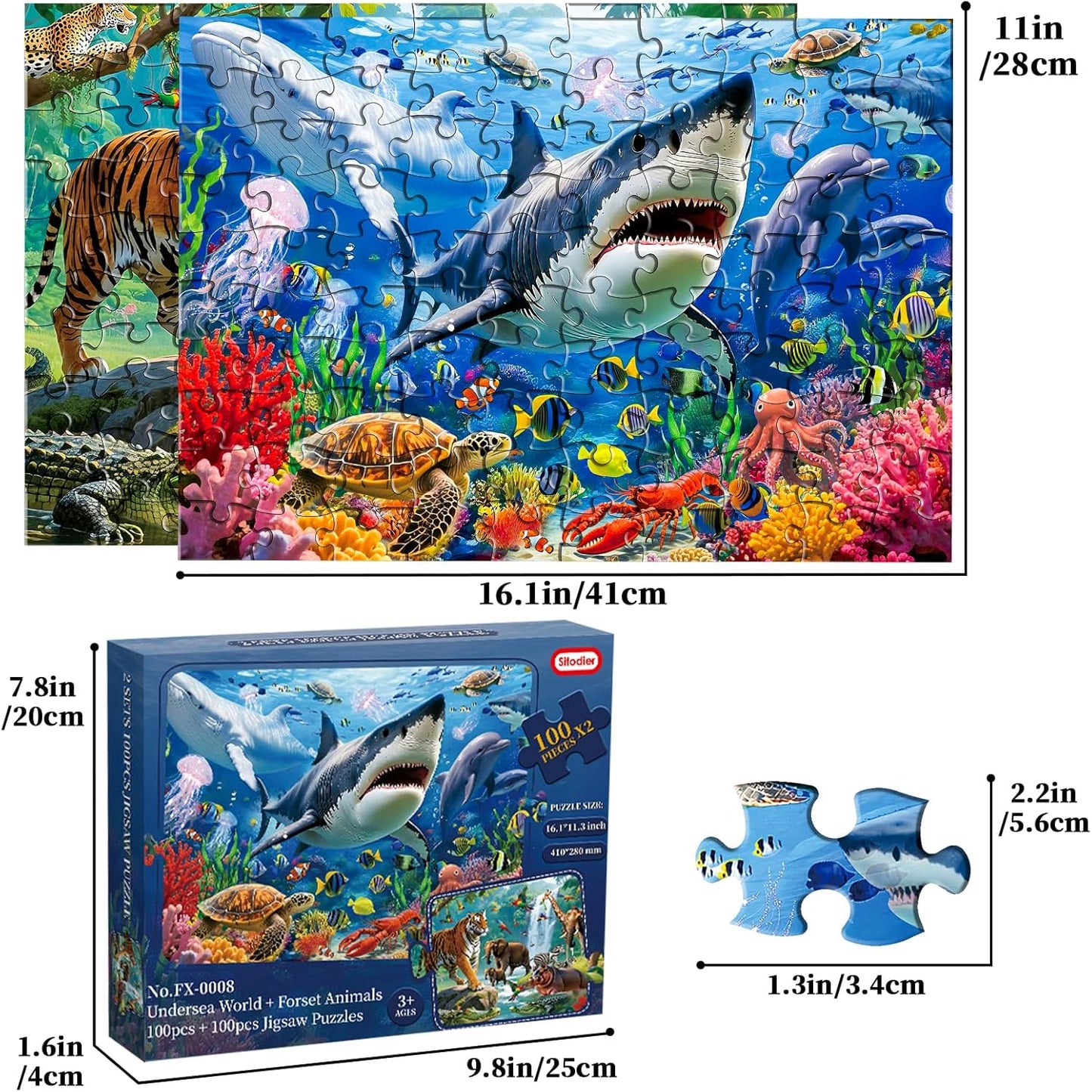 Sitodier Nativity Scene Puzzles for Kids Age 3-5 and 4-6, 48pcs Nativity Large Floor Jigsaw Puzzle Educational Toys Easter Birthday Gift for Toddlers Boys Girls Ages 3 4 5 6 Years Old