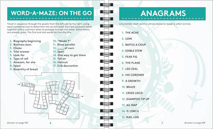 Brain Games - Travel Games: Puzzles, Trivia, Games, and More For Family Fun On the Go!