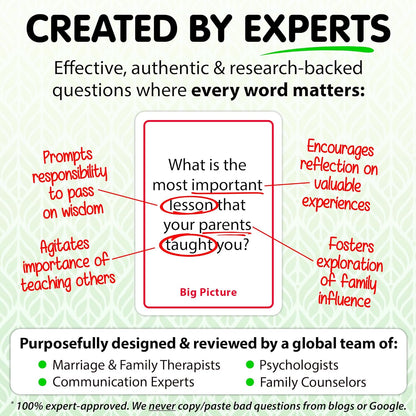 200 Generations Conversation Cards - Deep, Fun & Reflective Questions to Spark Connection - Perfect for Kids, Parents & Grandparents to Share Stories, Bond, and Create Lasting Memories Together