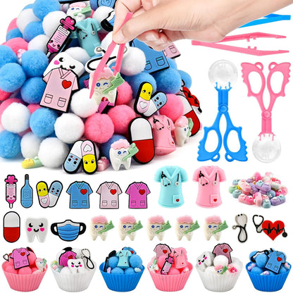 270 Pcs Numbers and Letters Sensory Bin Items Back to School Counting Sorting Sensory Bin Filler Fine Motor Numbers and Letters Geometric Figure Counts for Easter Spring Summer Sorting