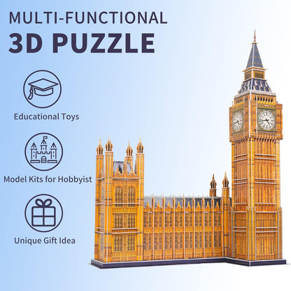 3D Puzzles for Kids Ages 8-10-12-14 Earth Globe DIY Geography Puzzle, Educational Learning Toys 3D Jigsaw World Globe Map Model Kit Teaching Aids Birthday for Boys Girls, 50 Pieces