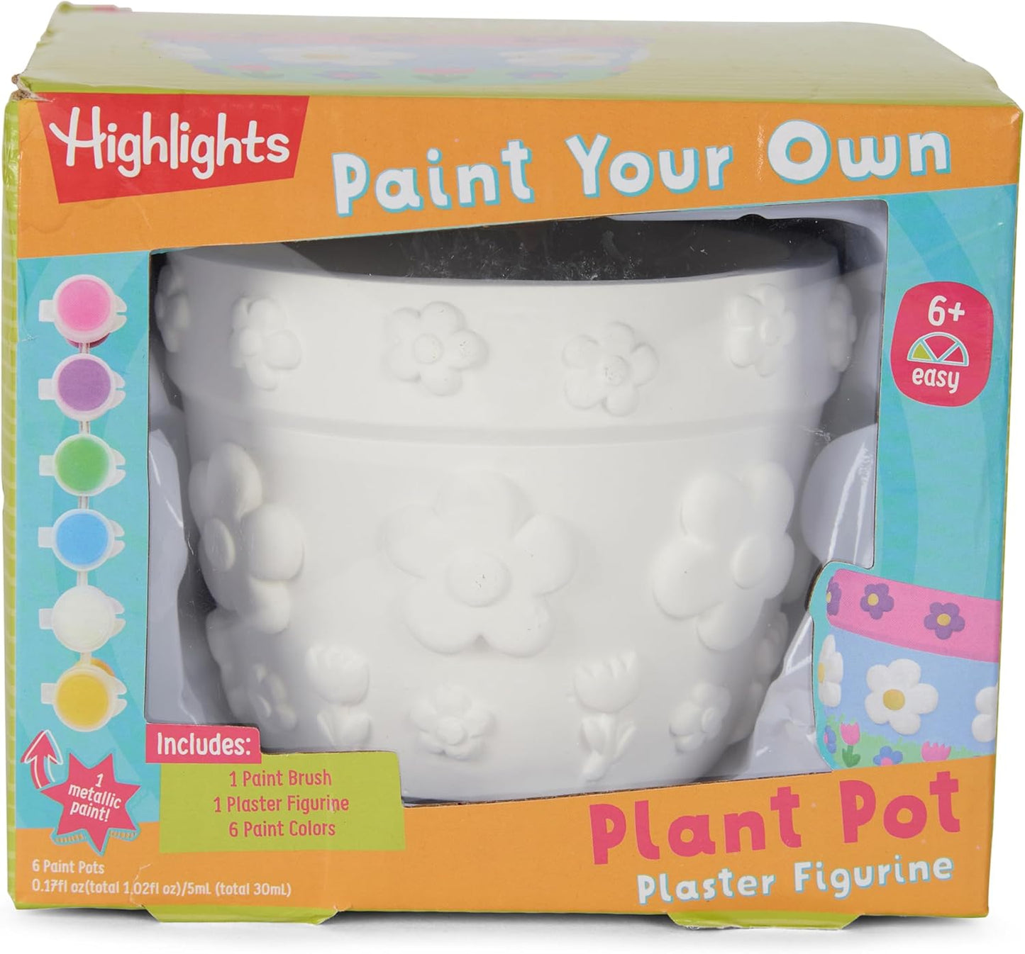 Highlights Paint Your Own Plaster Figurine & Activity Kits – DIY Art Sets with Figurines, Paints, Brush & Bonus Activities – Multiple Themes – Ages 6+