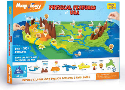 Imagimake Mapology Man's Journey to Moon | NASA Mission Apollo 11 | Rocket & Satellite Model Making Set | Space Toys for ages 8-13 | Educational Science Kits for Kids Age 8-12 | Gifts for Boys & Girls