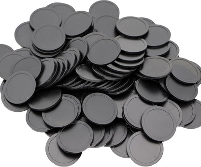 35MM/1.37-inch Box of 120 Counting Coins for Poker Chips and Game Coins (Light Blue, 35MM/1.37-inch)