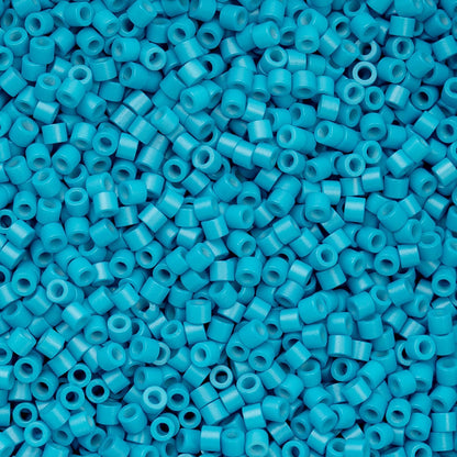 John Bead 25g Cylin Beads Opaque Turquoise Green 11/0 Glass Cylindrical Seed Beads for Jewelry Bracelets Necklaces Earrings Making Embroidery