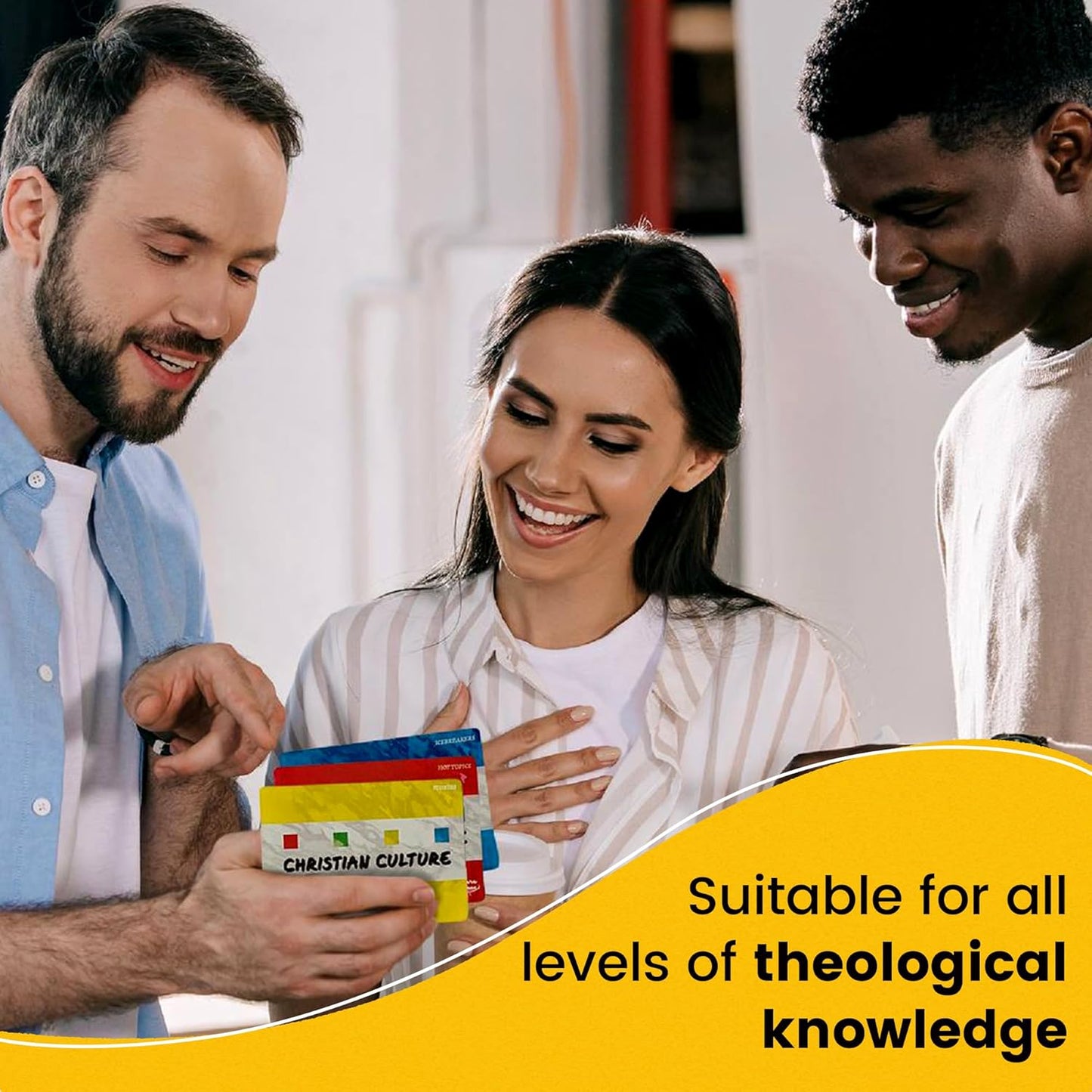 Kulture Games - Bible Conversation Cards for Kids - Christian Family Games - Faith Based Educational Card Games - Sunday School Christian - Gifts Learning - Ages 6+
