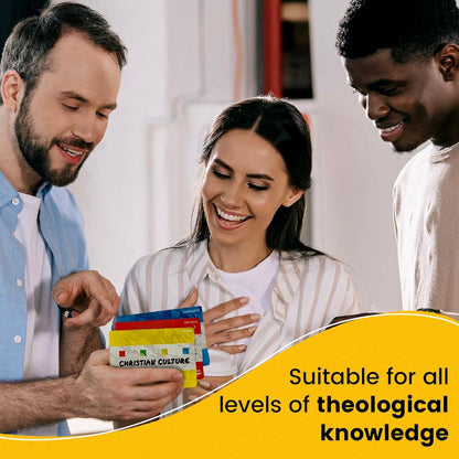 Kulture Games - Bible Conversation Cards for Kids - Christian Family Games - Faith Based Educational Card Games - Sunday School Christian - Gifts Learning - Ages 6+