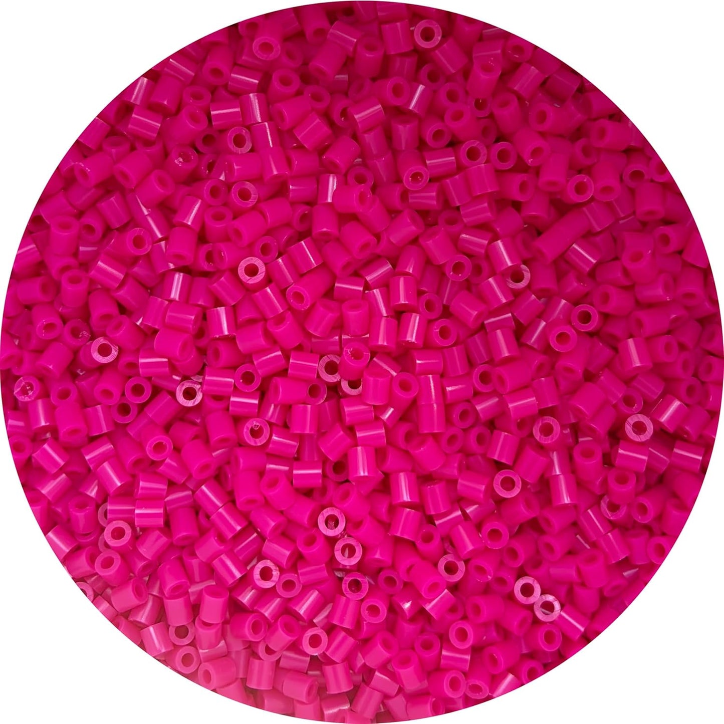 OEEKOI 5500Pcs Fuse Beads - 5mm Bulk Melting Beads for Crafts, Ideal for Christmas Birthday Gifts,Clear