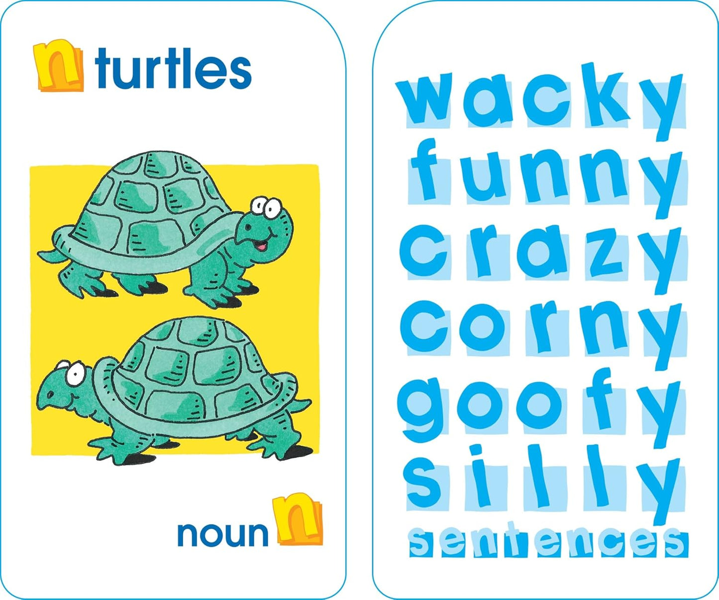 School Zone Nouns, Verbs & More Game Cards: 56 Cards, Kindergarten, 1st Grade, Grammar, Early Reading, Parts of Speech, Word-Picture Association, Sentence Structures, Ages 6+